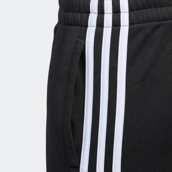 Adidas Iconic Tricot Black Track Pants Joggers Boys 14-16 Large - Picture 9 of 10